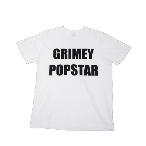 GRIMEY POPSTAR TEE WHITE