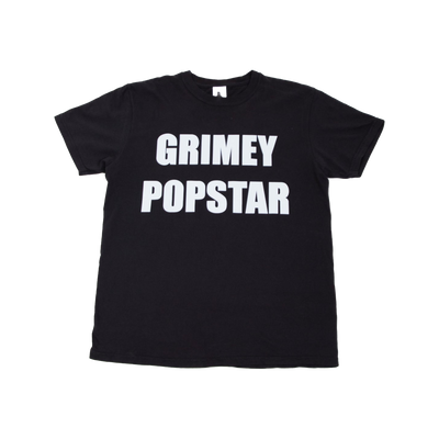 GRIMEY POPSTAR TEE BLACK