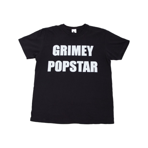 GRIMEY POPSTAR TEE BLACK